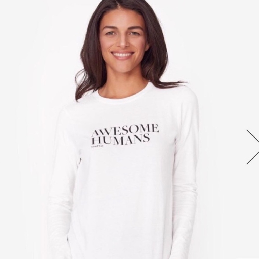 FIGS awesome humans long sleeve